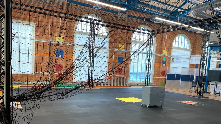 Motion Capture Space with Submillimeter Position Sensing